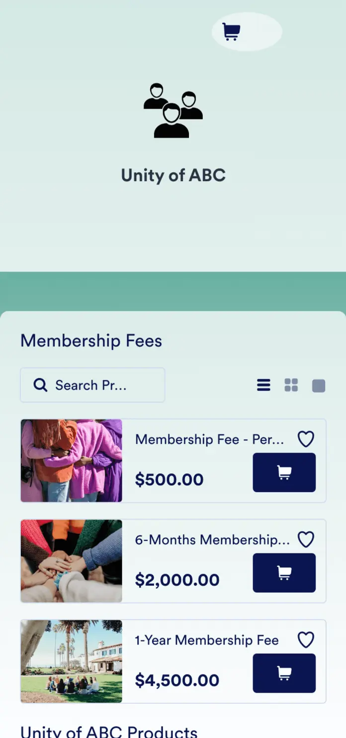 Community Membership App