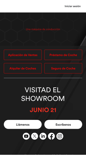 Concesionarios App Template