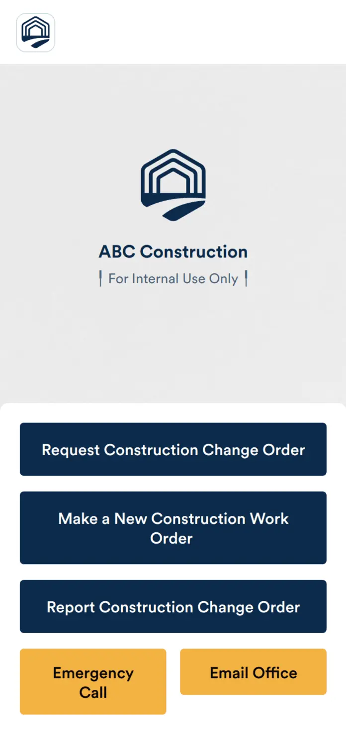 Construction Change Order App