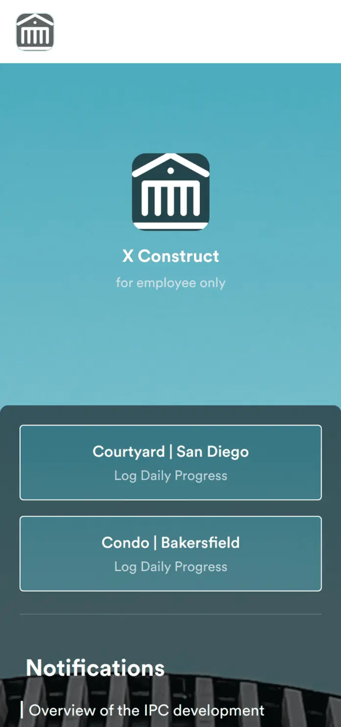 Construction Daily Log App