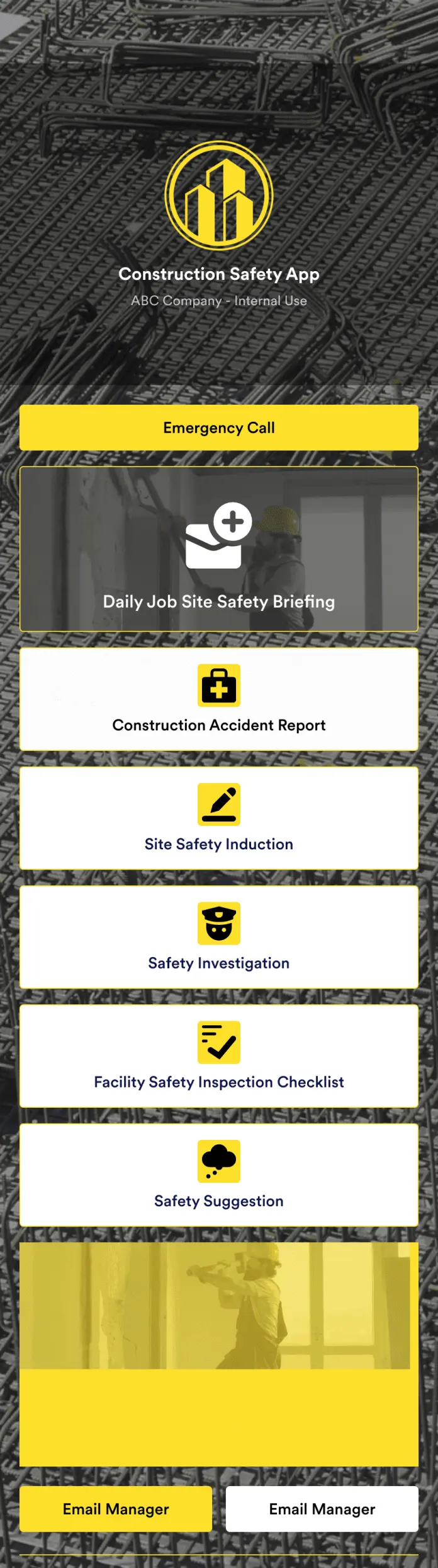 Construction Safety App