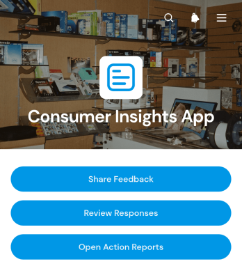 Consumer Insights App Template