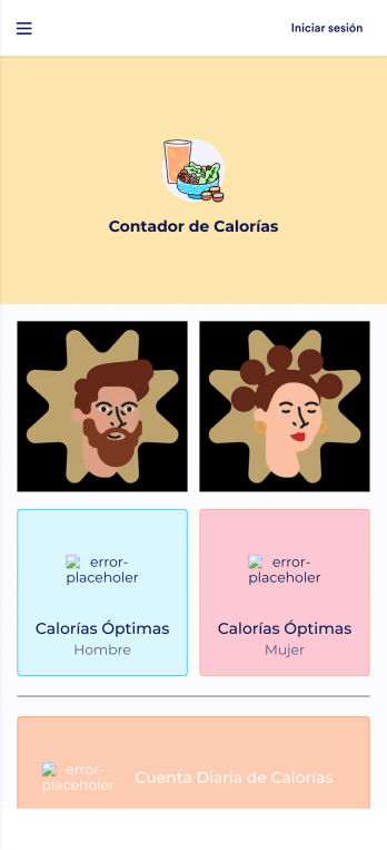Contador de Calorías App Template
