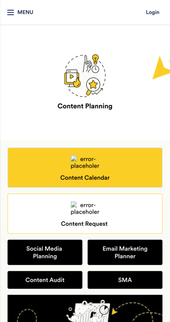 Content Planning App Template