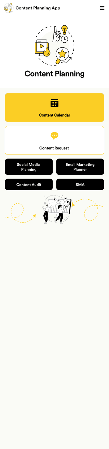 Content Planning App Template