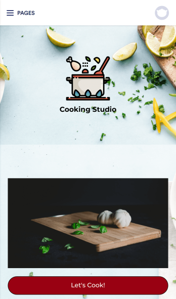 Cooking App Template