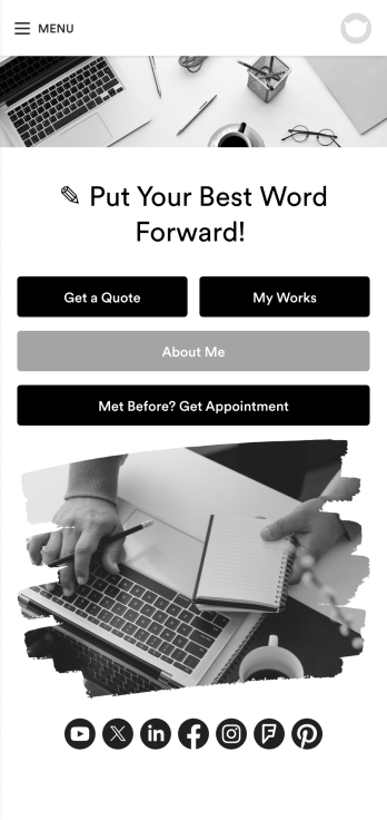 Copywriter App Template