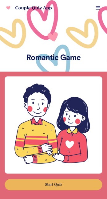 Couple Quiz App Template