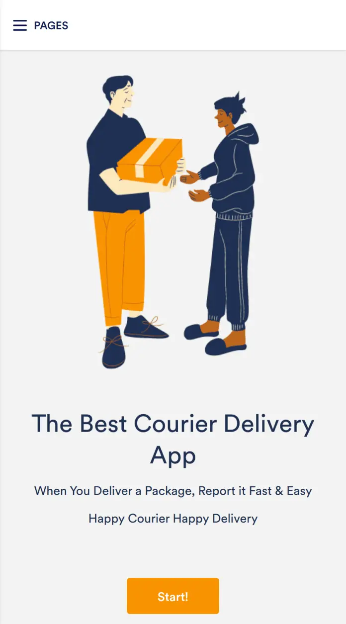 Courier Delivery App