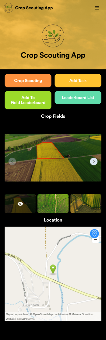 Crop Scouting App Template