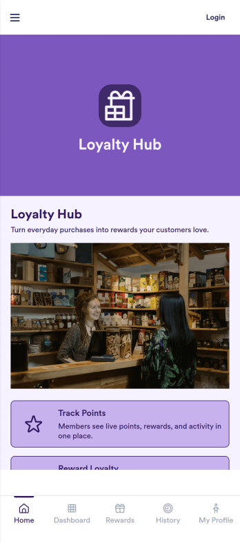 Customer Loyalty Card App Template