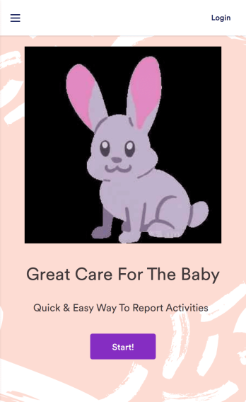 Daily Nanny Tracking App Template