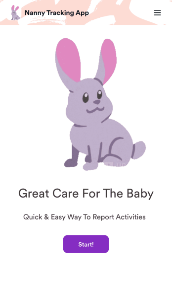 Daily Nanny Tracking App Template