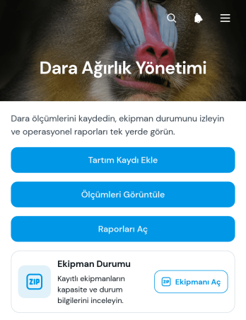 Dara Ağırlığı Yönetim Uygulama Șablonu