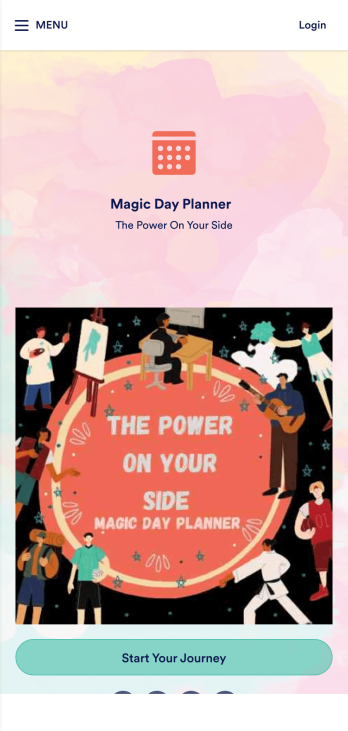 Day Planner App Template