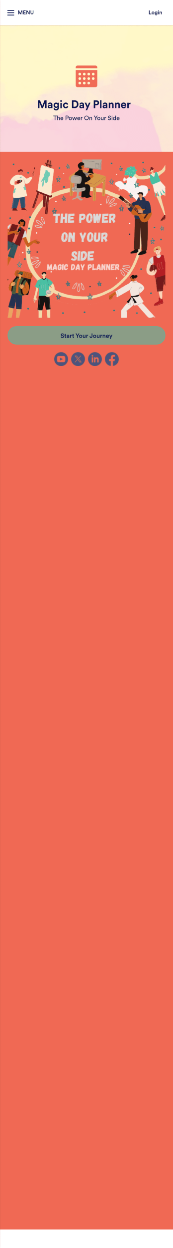 Day Planner App Template