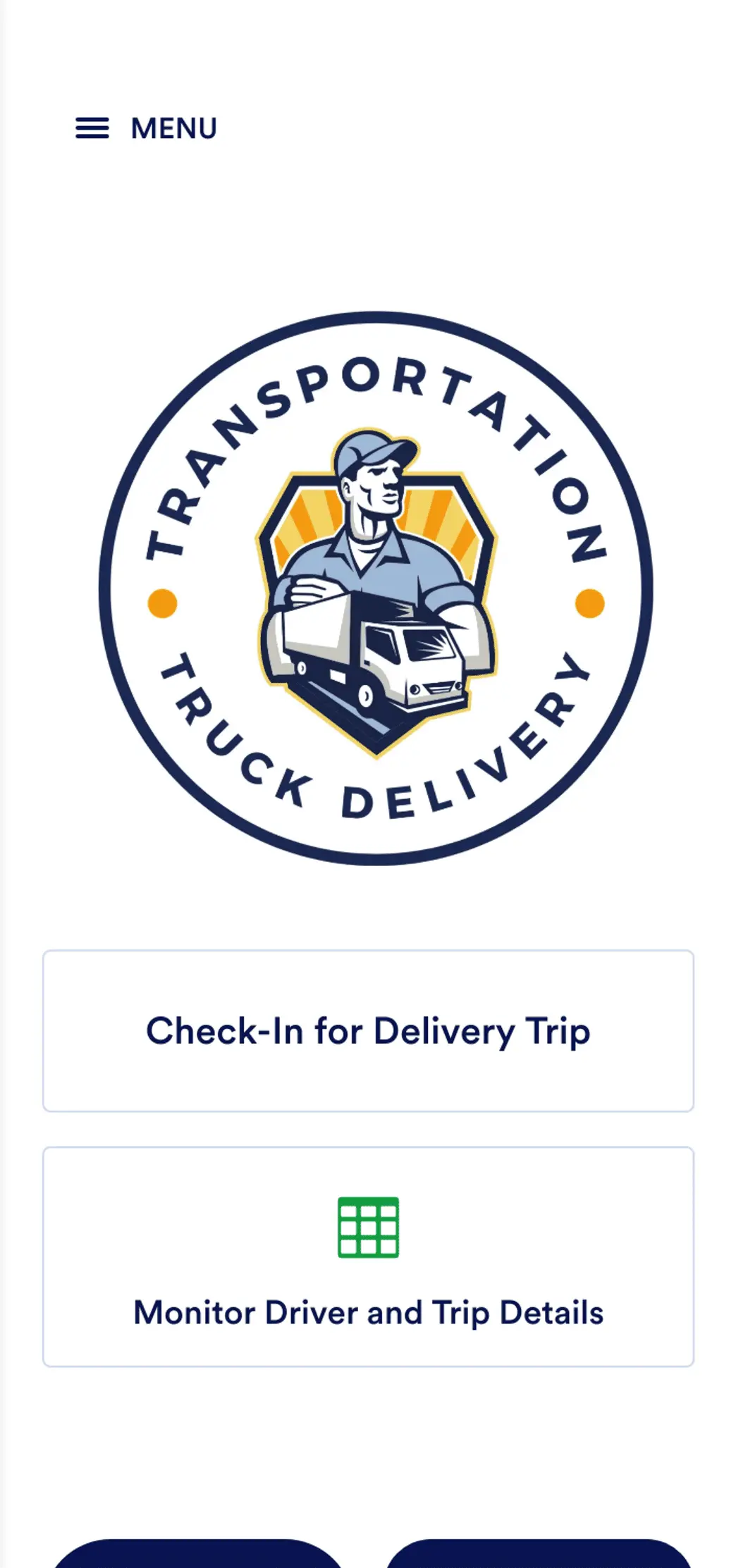 Delivery Driver Track App