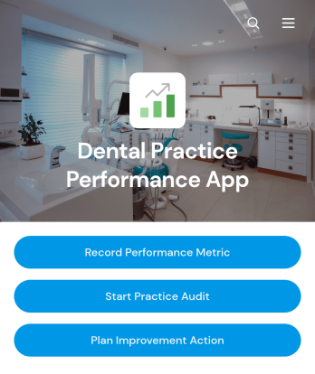 Dental Practice Performance App Template