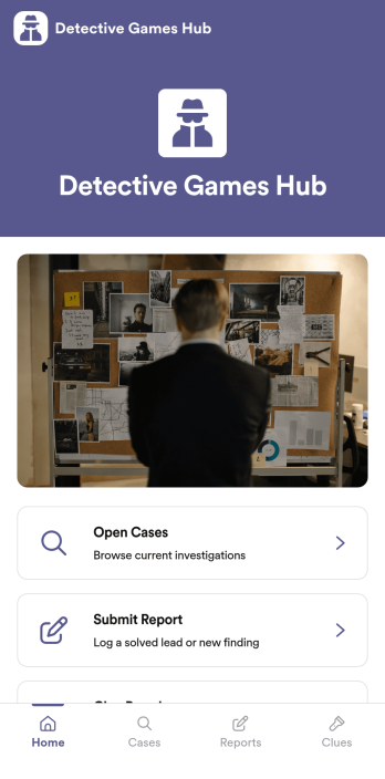 Detective Games App Template