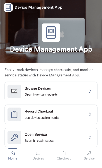 Device Management App Template