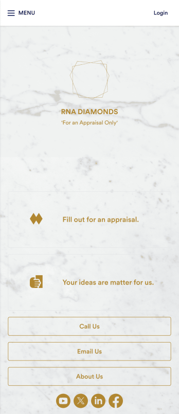 Diamond Appraisal App Template