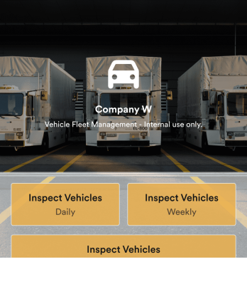 Digital Vehicle Inspection App Template