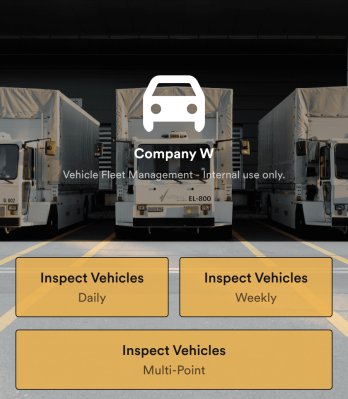 Digital Vehicle Inspection App Template