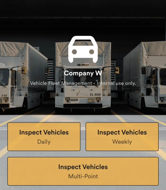 Digital Vehicle Inspection App