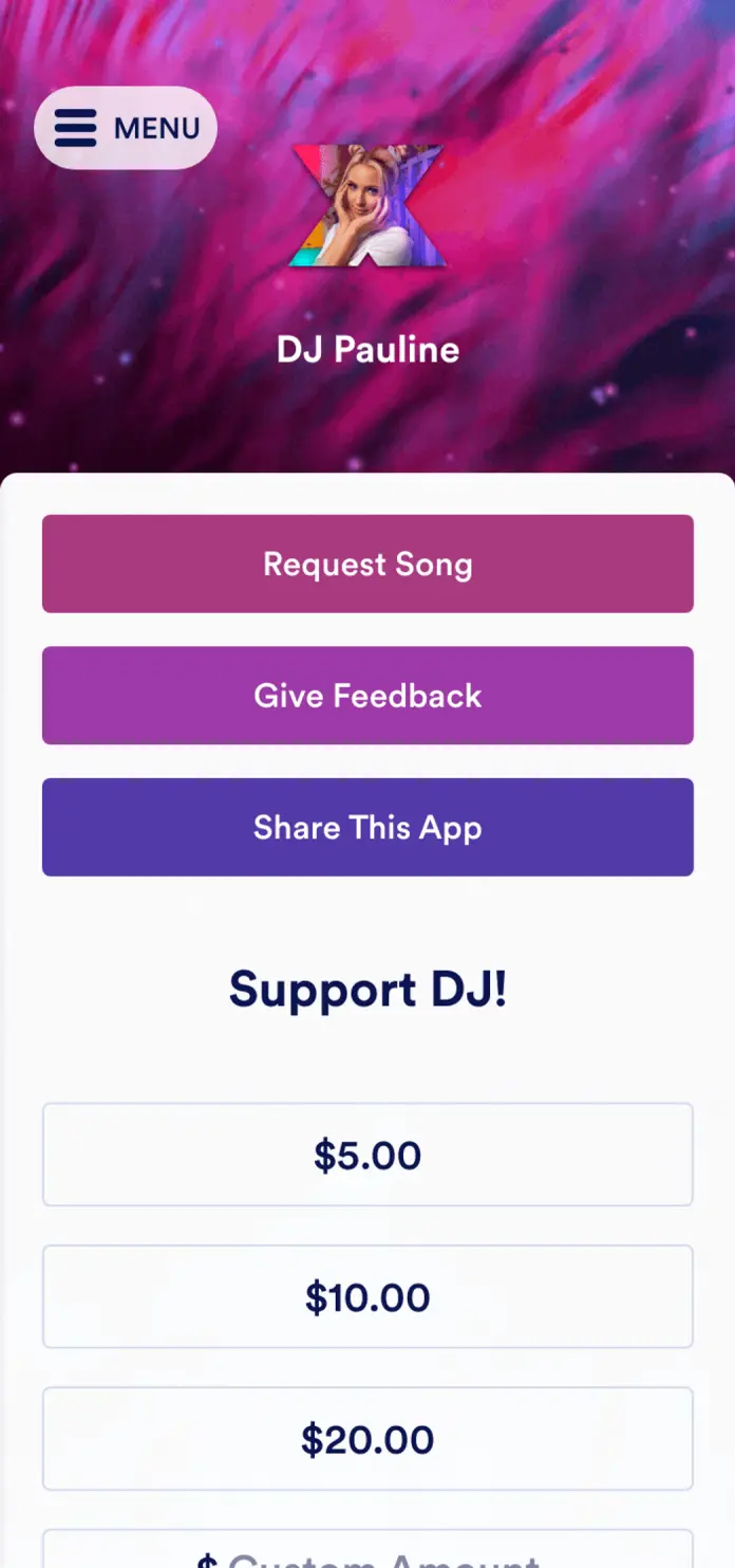 DJ Request App