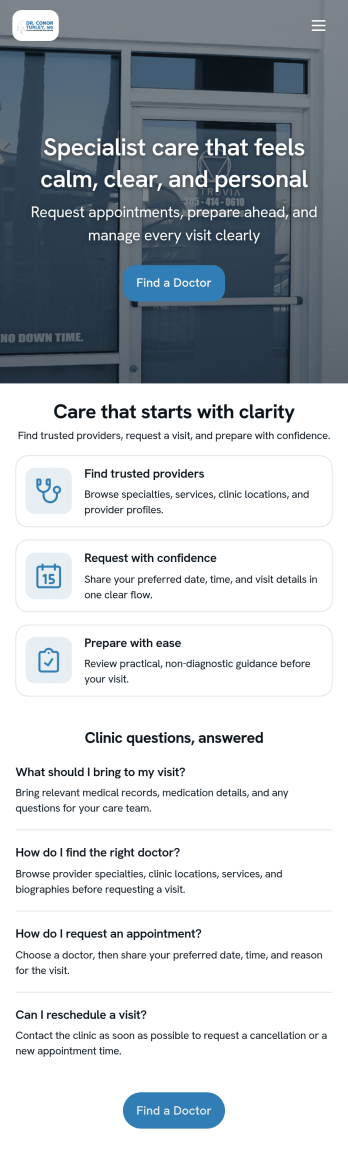 Doctor Appointment App Template