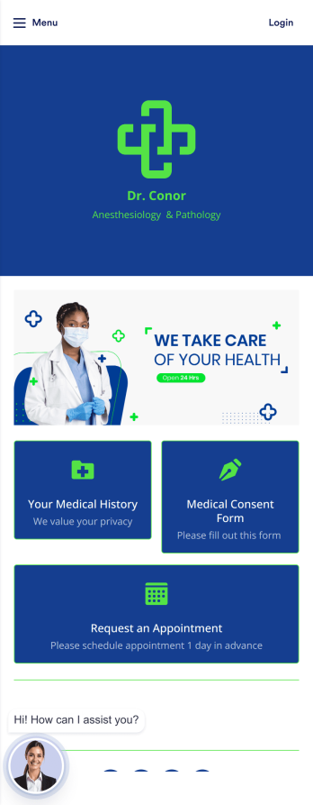 Doctor Appointment App Template