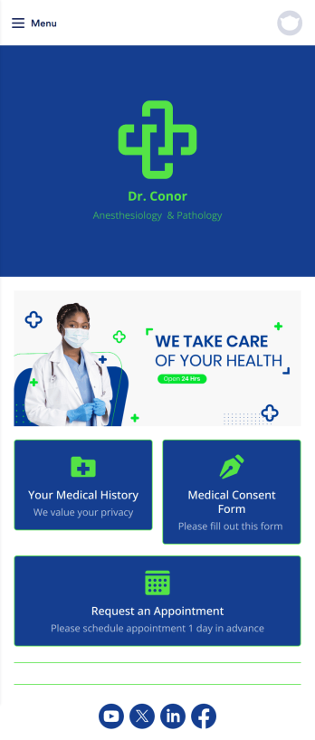 Doctor Appointment App Template
