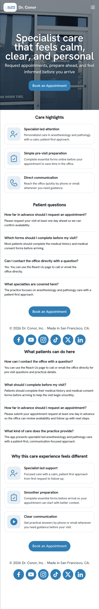 Doctor Appointment App Template