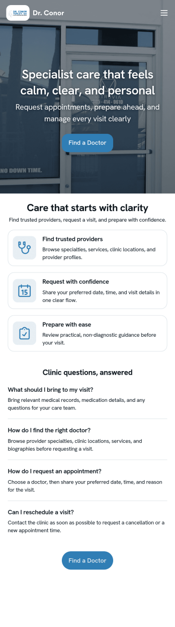 Doctor Appointment App Template
