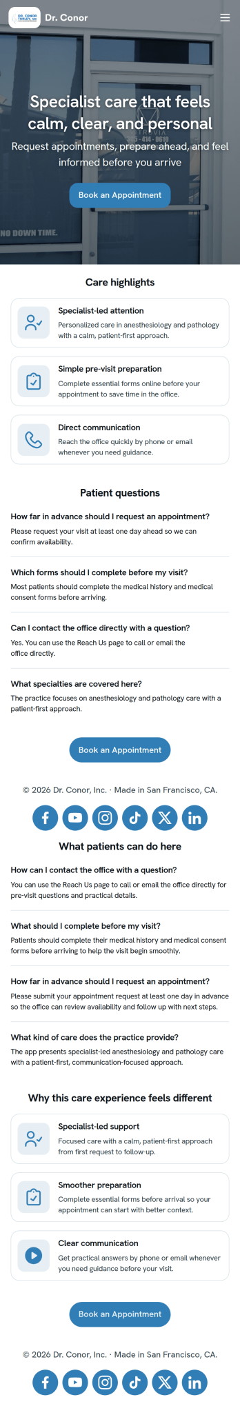 Doctor Appointment App Template