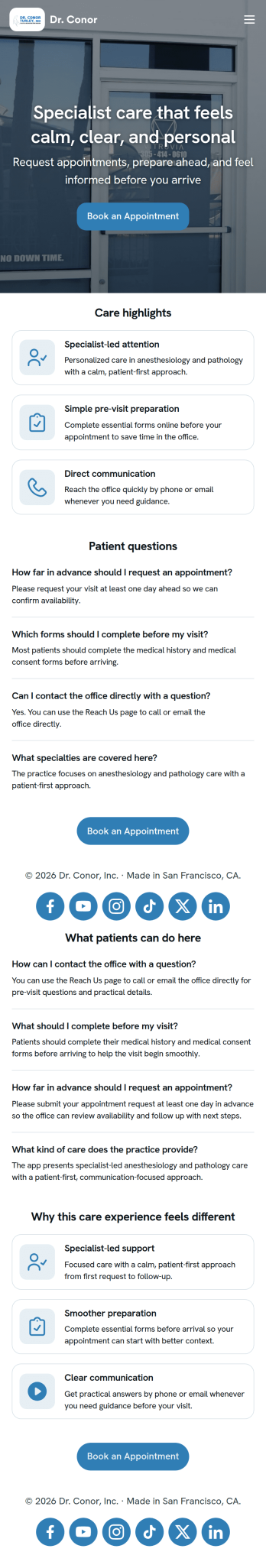 Doctor Appointment App Template