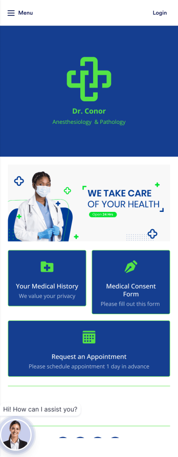 Doctor Appointment App Template