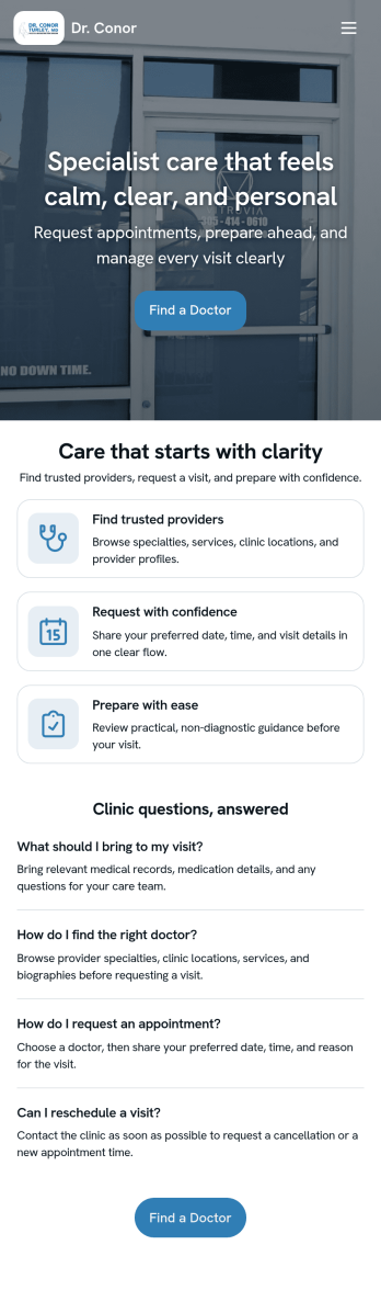 Doctor Appointment App Template