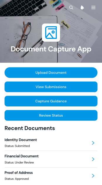 Document Capture App Template