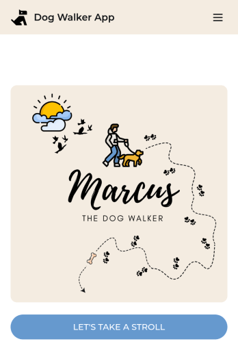 Customizable Dog Walker App
