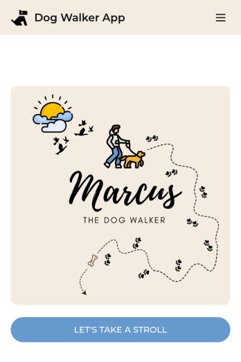 Customizable Dog Walker App
