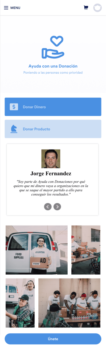 Donaciones App Template