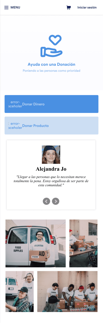 Donaciones App Template
