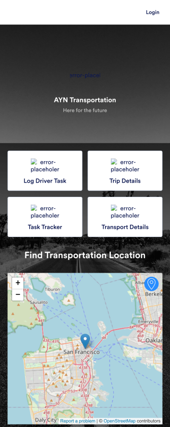 Driver Dispatch App Template