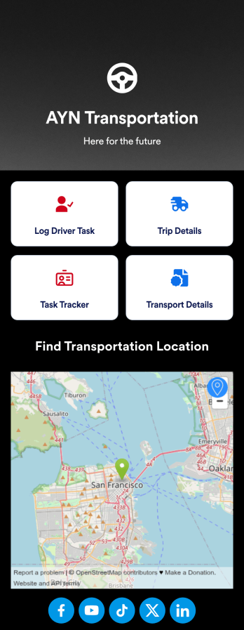 Customizable Driver Dispatch App