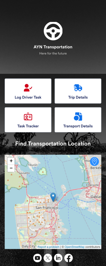 Driver Dispatch App Template