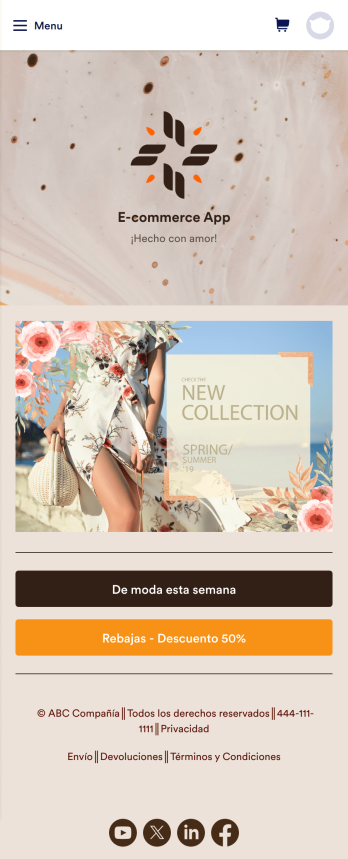 E-commerce App Template