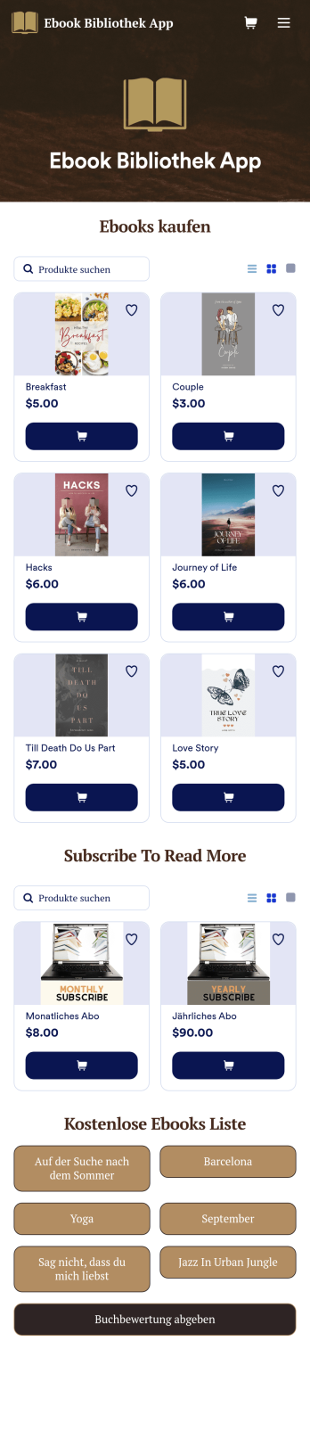 Ebook Bibliothek App