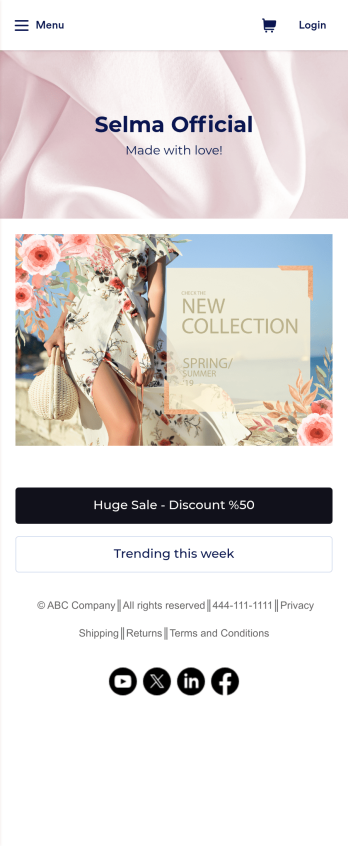 Ecommerce App Template