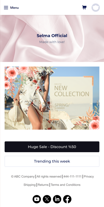Ecommerce App Template
